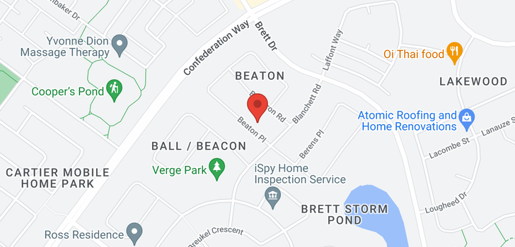 map of 288 Beaton Place